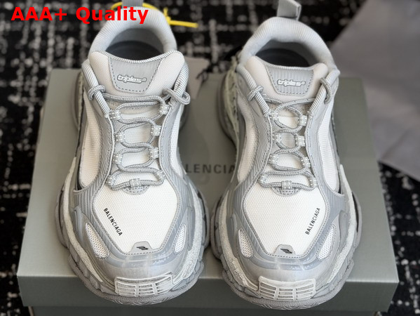 Balenciaga Triple S2 Sneaker in Gradient Grey Polyurethane and Polyester Replica
