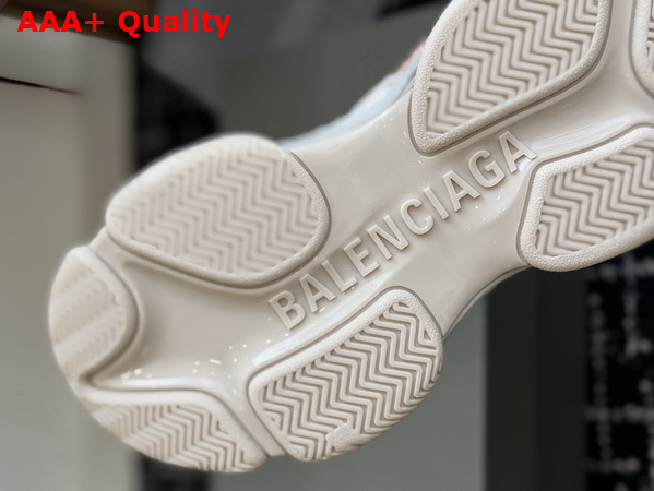 Balenciaga Triple S2 Sneaker in Gradient Purple Polyurethane and Polyester Replica