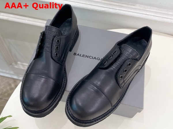 Balenciaga Truck Derby in Black Soft Bullskin Replica