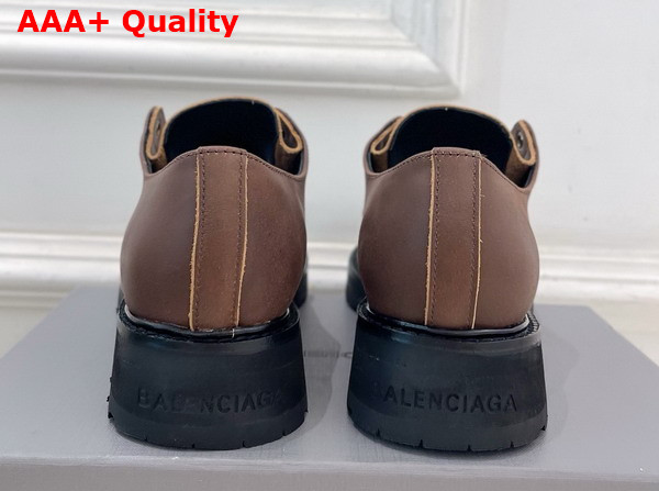 Balenciaga Truck Derby in Brown Bullskin Replica
