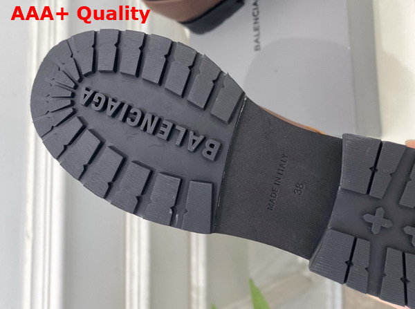 Balenciaga Truck Derby in Brown Bullskin Replica