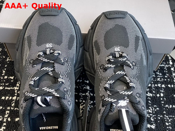Balenciaga Under Armour 3XL Knit Sneaker in Black Polyester Replica