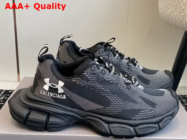 Balenciaga Under Armour 3XL Knit Sneaker in Black Polyester Replica