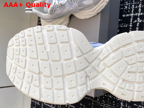 Balenciaga Under Armour 3XL Knit Sneaker in White and Black Polyester Replica