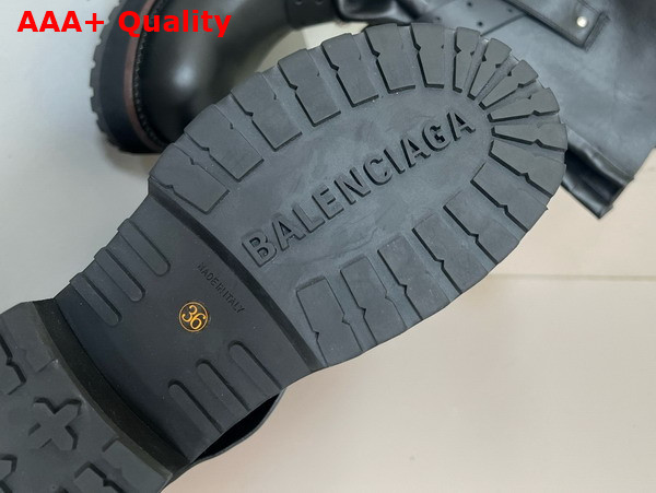 Balenciaga Venom High Boot in Black Calfskin 15inches Replica