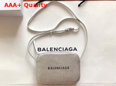 Balenciaga Ville Camera Bag XS Silver Replica