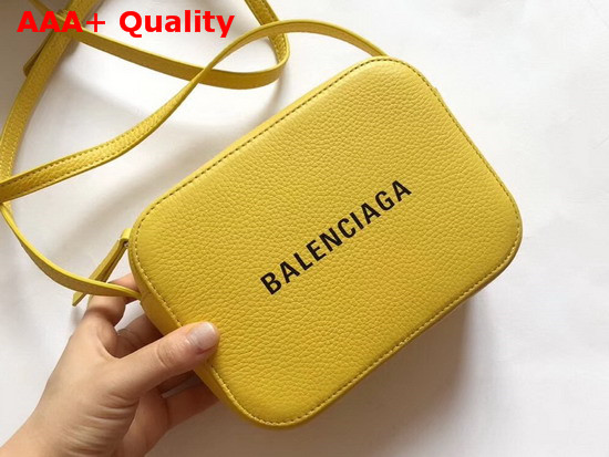 Balenciaga Ville Camera Bag XS Yellow Replica