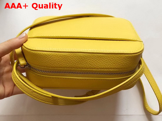 Balenciaga Ville Camera Bag XS Yellow Replica