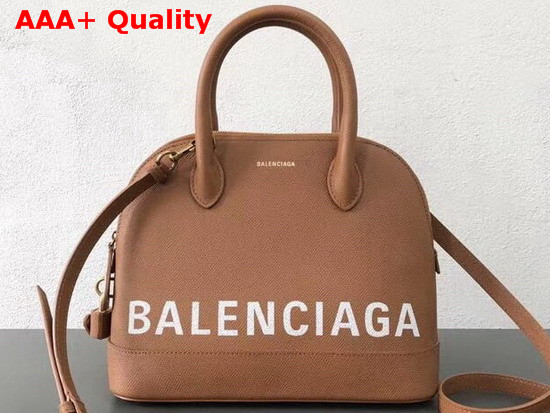 Balenciaga Ville Top Handle S Caramel Replica