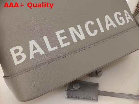 Balenciaga Ville Top Handle S Light Grey Calfskin Replica
