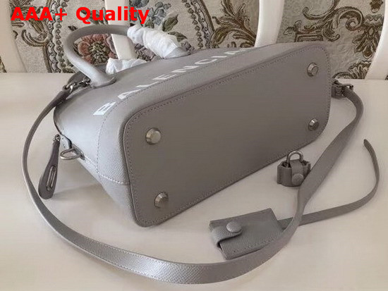 Balenciaga Ville Top Handle S Light Grey Calfskin Replica