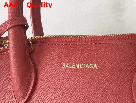 Balenciaga Ville Top Handle S Red Grained Calfskin Replica