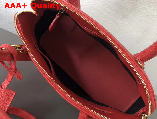 Balenciaga Ville Top Handle S Red Grained Calfskin Replica