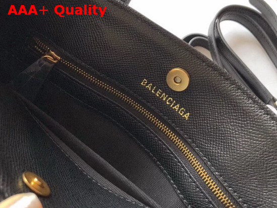 Balenciaga Ville Tote XXS Black and White Replica