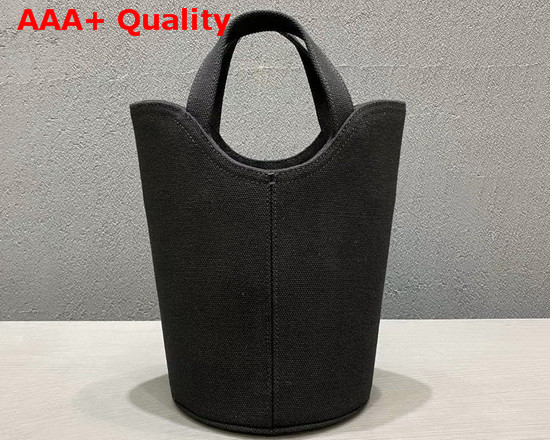 Balenciaga Wave Small Tote Bag in Black and White Printed Cotton Canvas Replica