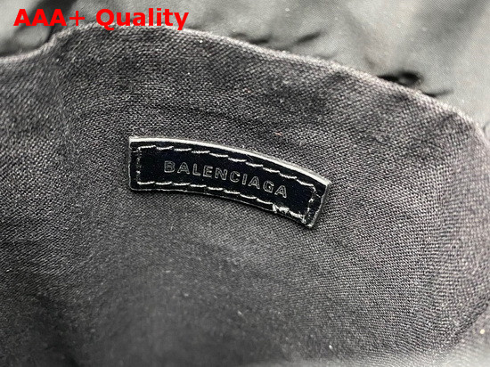 Balenciaga Weekend Bottle Holder in Black Recycled Nylon Replica