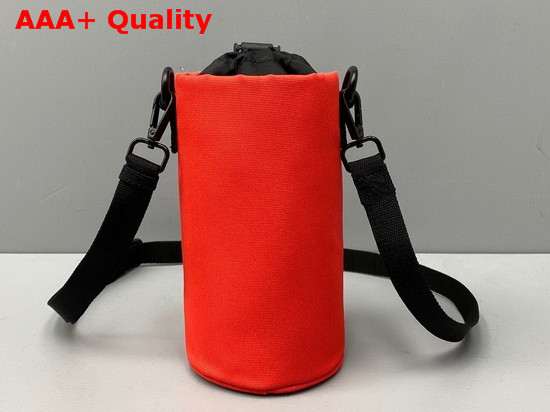 Balenciaga Weekend Bottle Holder in Red Recycled Nylon Replica