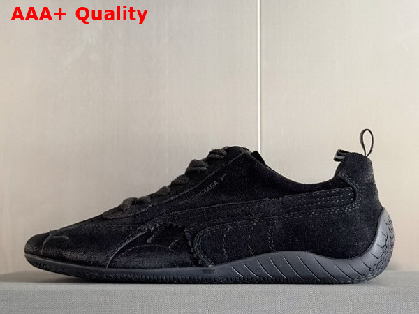 Balenciaga x Puma Speedcat Sneaker in Black Suede Leather Replica