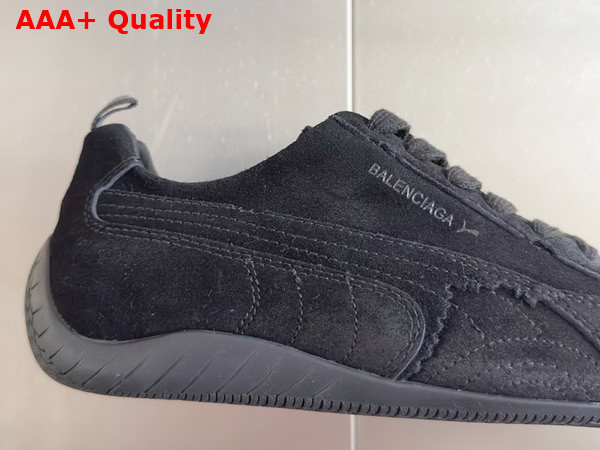 Balenciaga x Puma Speedcat Sneaker in Black Suede Leather Replica