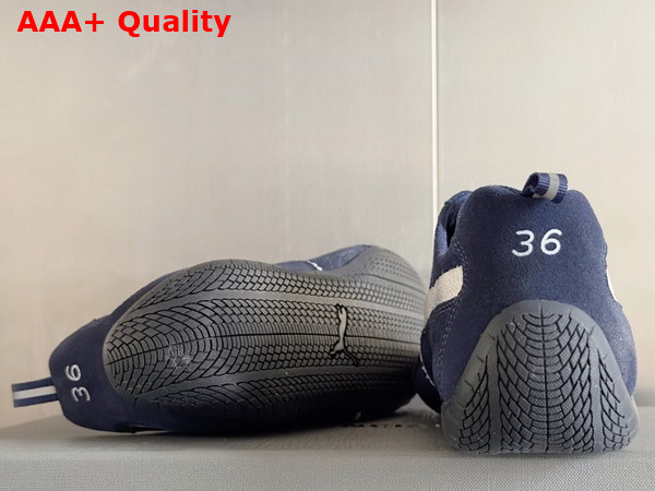 Balenciaga x Puma Speedcat Sneaker in Blue Suede Leather Replica
