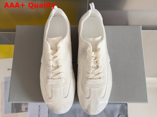 Balenciaga x Puma Speedcat Sneaker in White Suede Leather Replica