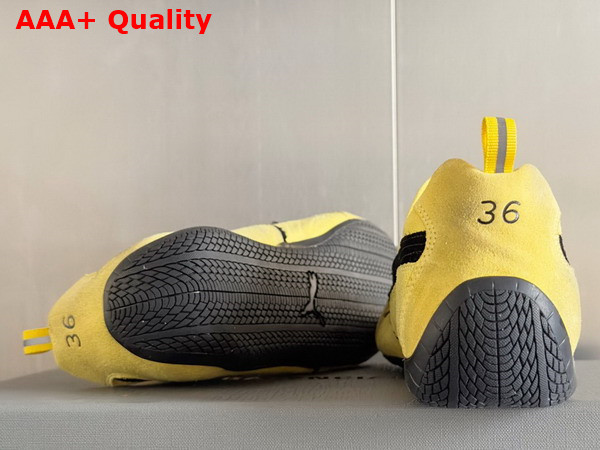 Balenciaga x Puma Speedcat Sneaker in Yellow Suede Leather Replica