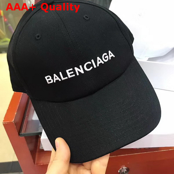 Balenciaga Baseball Cap with Balenciaga Embroidered Logo Replica