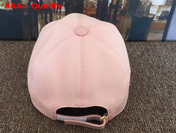 Louis Vuitton Baseball Hat with Embroidered Supreme Pink Replica