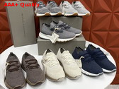 Brunello Cucinelli Cotton Chine Knit Runners Replica