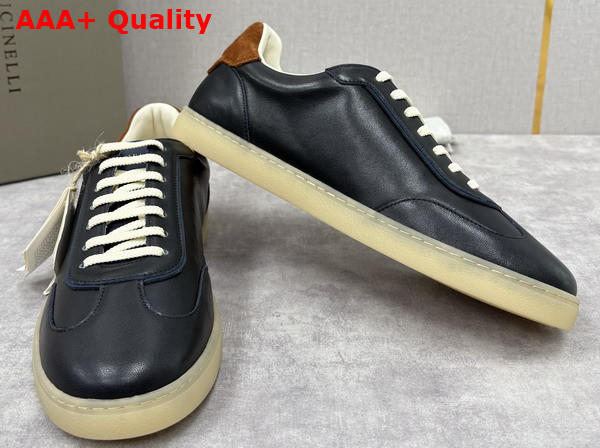 Brunello Cucinelli Men Deerskin Sneakers 252MZUKSGJ336 Replica