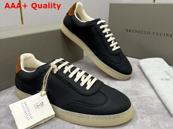 Brunello Cucinelli Men Deerskin Sneakers 252MZUKSGJ336 Replica