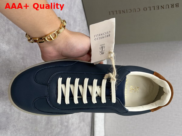 Brunello Cucinelli Men Deerskin Sneakers 252MZUKSGJ336 Replica