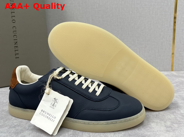 Brunello Cucinelli Men Deerskin Sneakers 252MZUKSGJ336 Replica