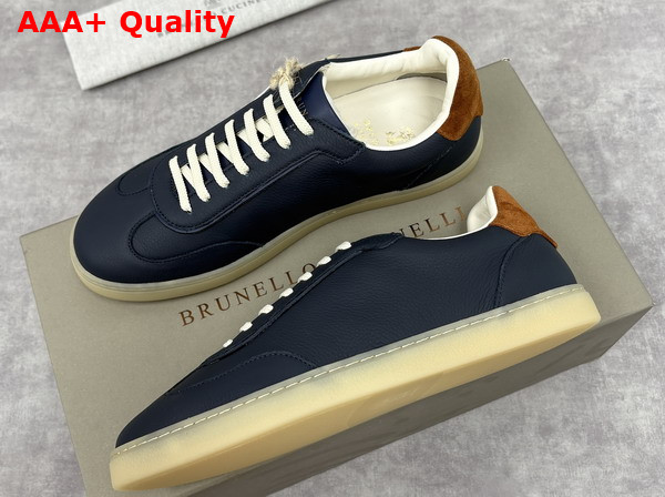 Brunello Cucinelli Men Deerskin Sneakers 252MZUKSGJ336 Replica