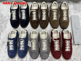 Brunello Cucinelli Men Suede Sneakers 252MZUSGGJ336 Replica