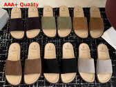Brunello Cucinelli Suede Slides 261MZUSOLY236CHW89 Replica