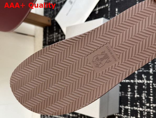 Brunello Cucinelli Suede Slides with Buckles Replica