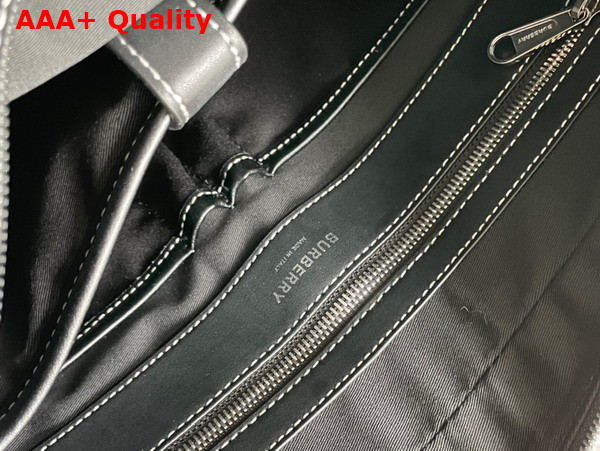 Burberry Ainsworth Briefcase in Dark Brich Brown Check Canvas Replica