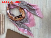 Burberry Archive Scarf Print Cashmere Large Square Scarf Pale Blush Replica