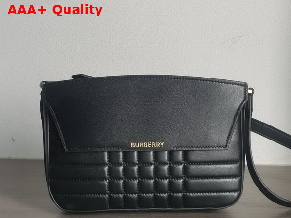 Burberry Catherine Shoulder Bag in Black Quilted Leather Replica