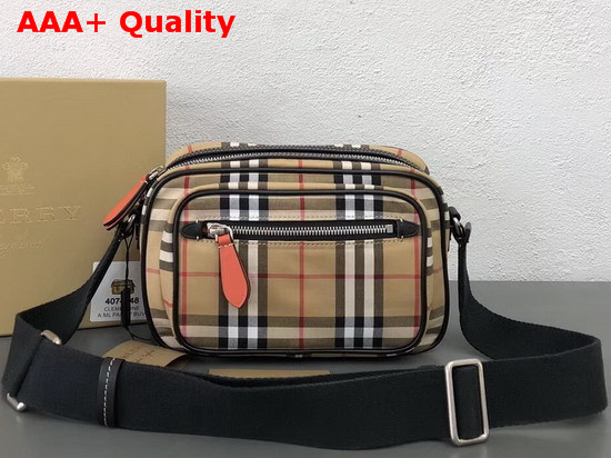 Burberry Check Camera Bag Replica