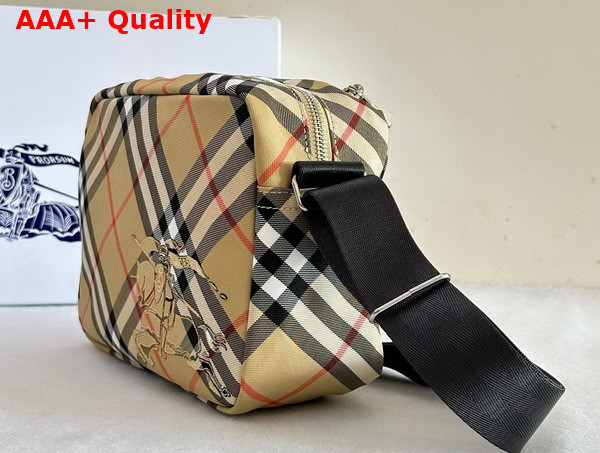 Burberry Check Crossbody Bag in Sand Color Replica