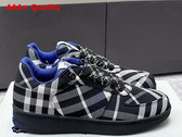 Burberry Check Terrace Sneakers in Black Replica