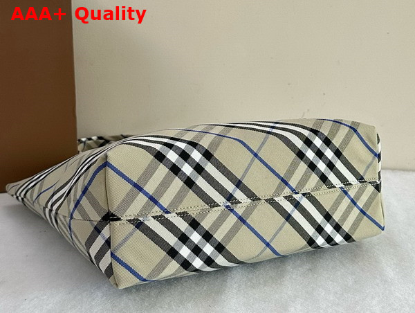 Burberry Check Tote in Lichen Replica