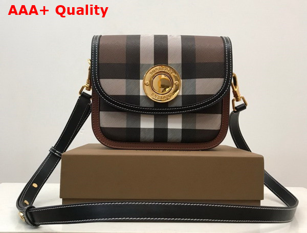 Burberry Check and Leather Small Elizabeth Bag Replica