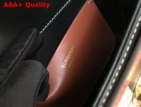 Burberry Check and Leather Small Elizabeth Bag Replica
