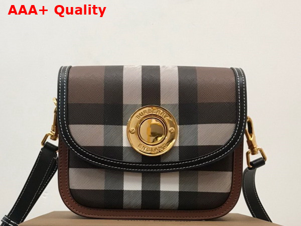 Burberry Check and Leather Small Elizabeth Bag Replica