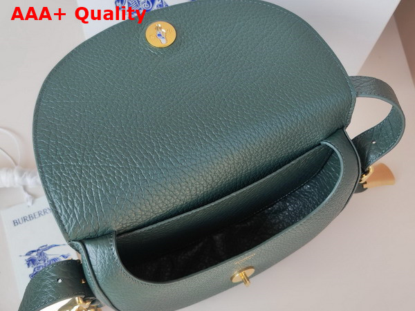 Burberry Chess Satchel in Vine Full Grain Calf Leather Replica