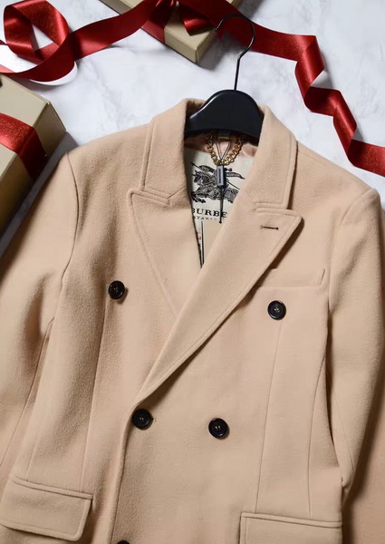Burberry Double Breasted Tailored Cashmere Coat Camel for Sale