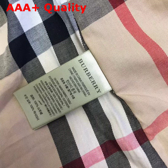 Burberry Double Faced Wool Duffle Coat in Honey Color Replica
